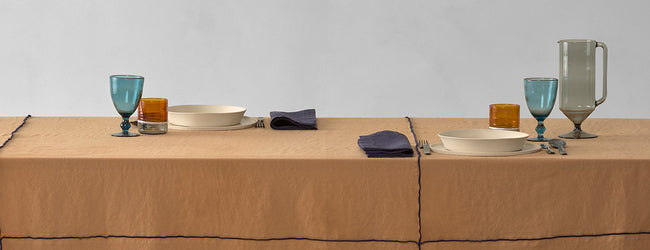 Linen Placemats: Pure Linen Table Mats for Elegant Dining | Society Limonta Linen Placemats: Pure Linen Table Mats for Elegant Dining | Society Limonta